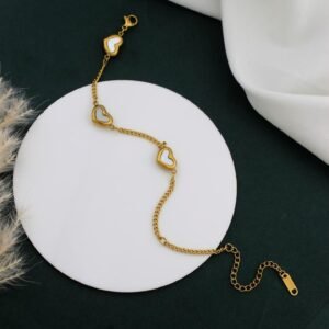 Three Heart Bracelet