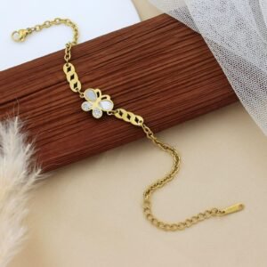 Golden Butterfly Bracelet