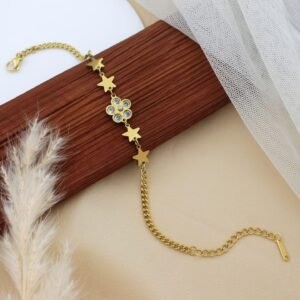 Flower & Star Bracelet