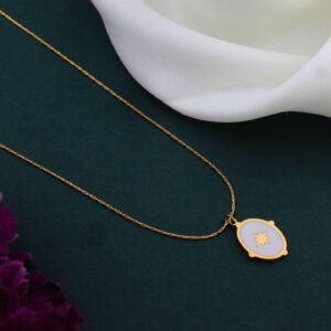 Love Trail Gold Chain Pendant