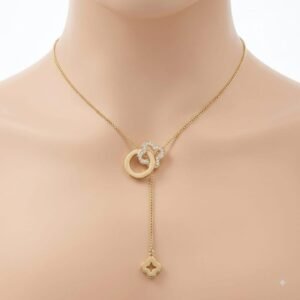 Circle & Clover CHAIN PENDANT
