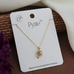 Rose Diamond Chain Pendant
