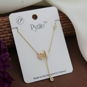Bedazzled Diamond Butterfly Chain Pendant