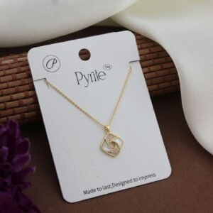 Geometric Fancy Chain Pendant