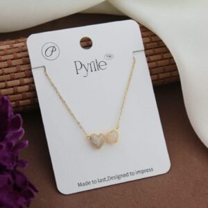 Two Heart Chain Pendant