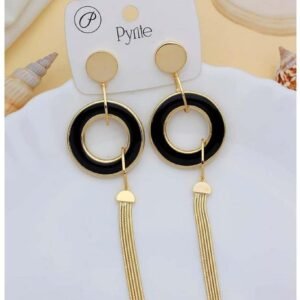 Classic Round Long Earrings