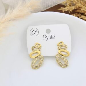 Gold Diamond Earrings