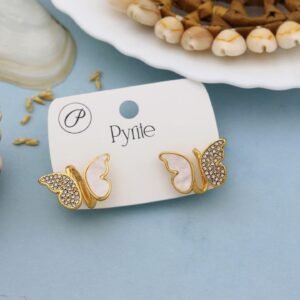 Butterfly Hoop Earrings