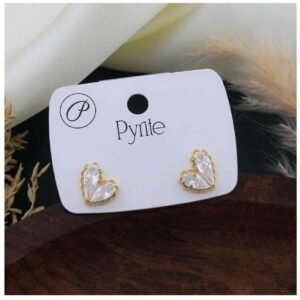 Diamond Heart Earrings
