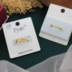 Serene Spark Rose Rings