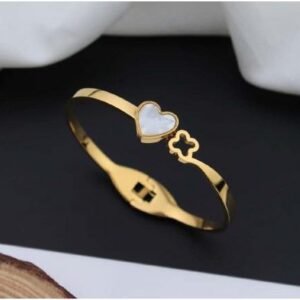 Dainty Floral & Heart Kada