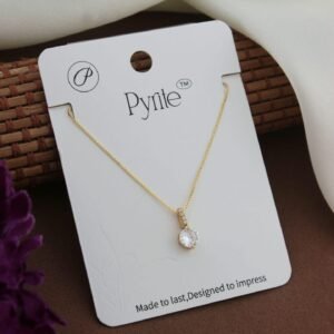 Octagonal Brilliance Diamond Chain Pendant (Gold)