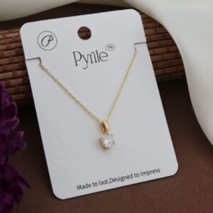 Octagonal Brilliance Diamond Chain Pendant (Silver)